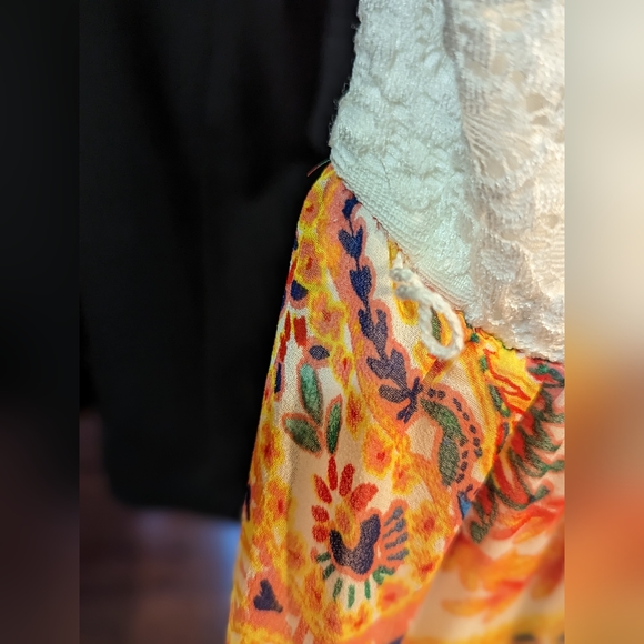 Lily Rose - Dress multi-color maxi dress Spaghetti Straps, padded Size L - Picture 6 of 9